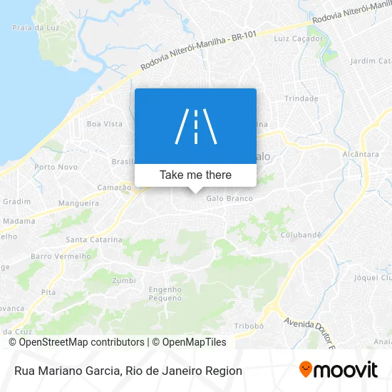 Rua Mariano Garcia map