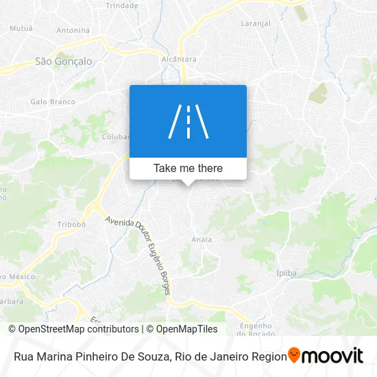 Rua Marina Pinheiro De Souza map