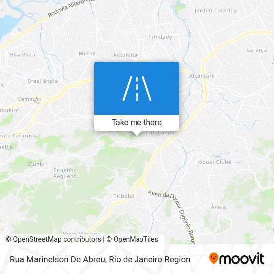 Rua Marinelson De Abreu map