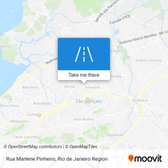 Rua Marlene Pinheiro map