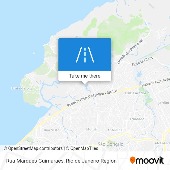 Rua Marques Guimarães map