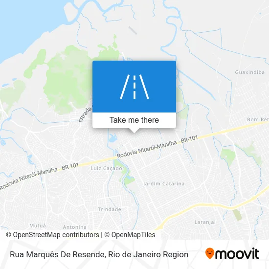 Rua Marquês De Resende map