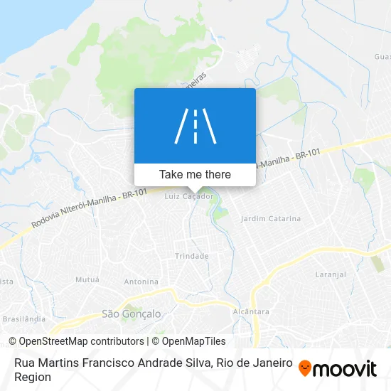 Rua Martins Francisco Andrade Silva map