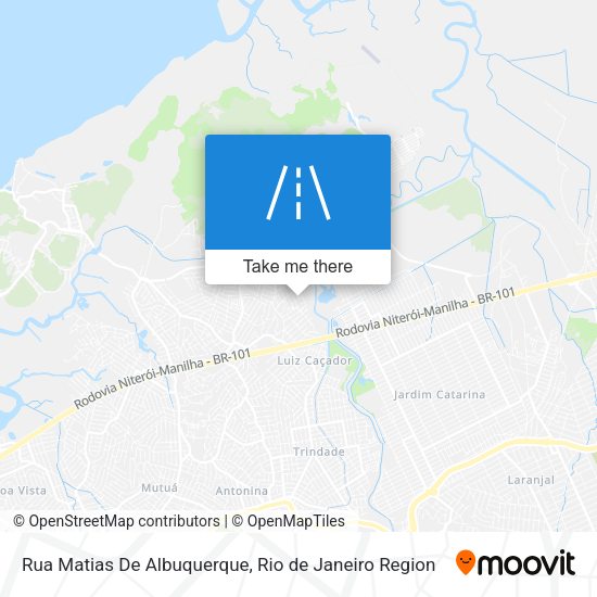 Rua Matias De Albuquerque map