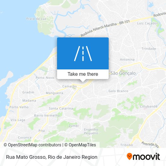 Rua Mato Grosso map