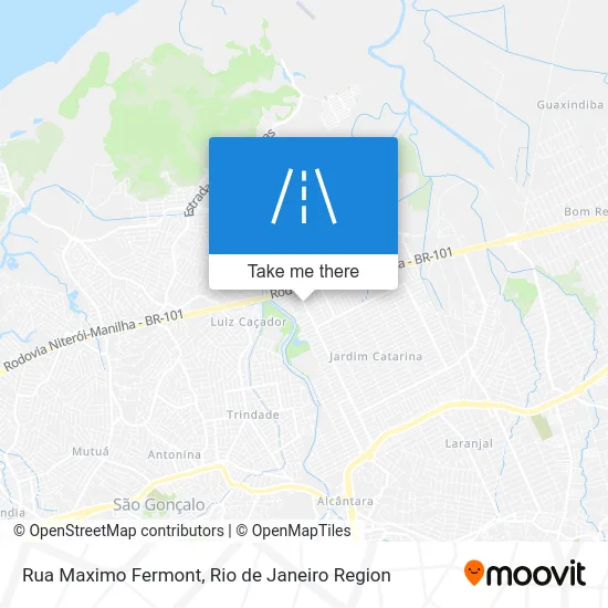 Rua Maximo Fermont map