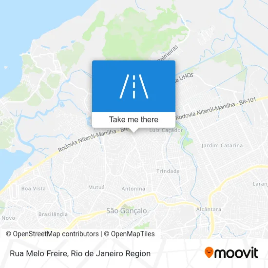 Rua Melo Freire map