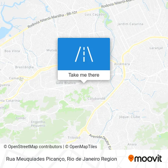Rua Meuquiades Picanço map