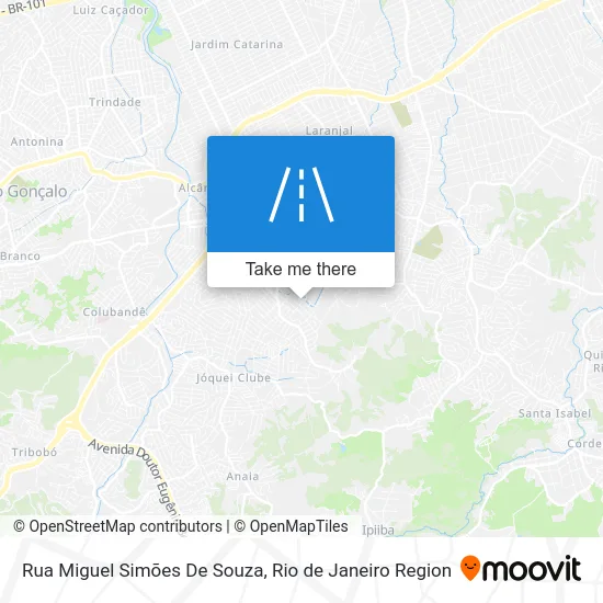 Rua Miguel Simões De Souza map