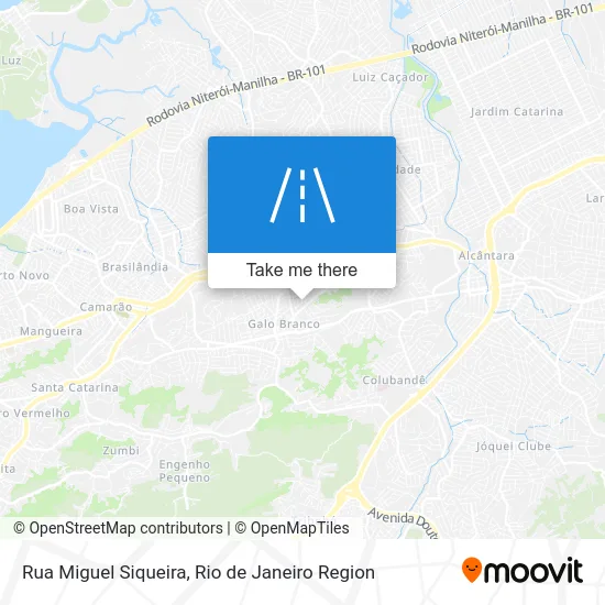 Rua Miguel Siqueira map