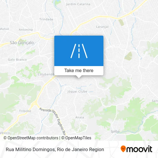 Rua Militino Domingos map