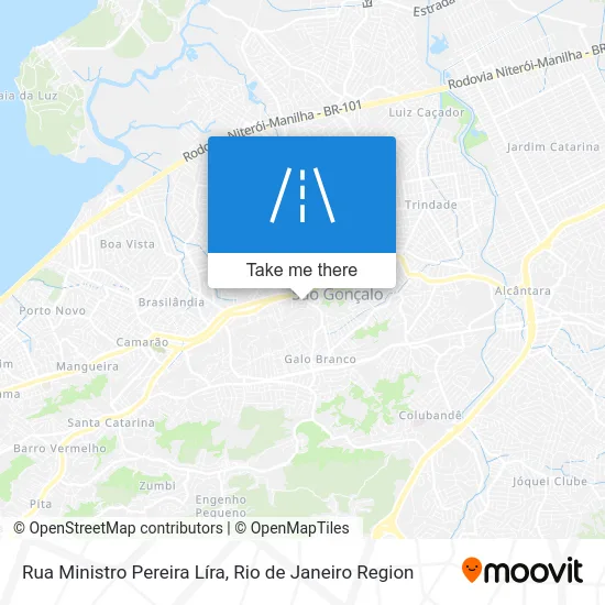 Rua Ministro Pereira Líra map