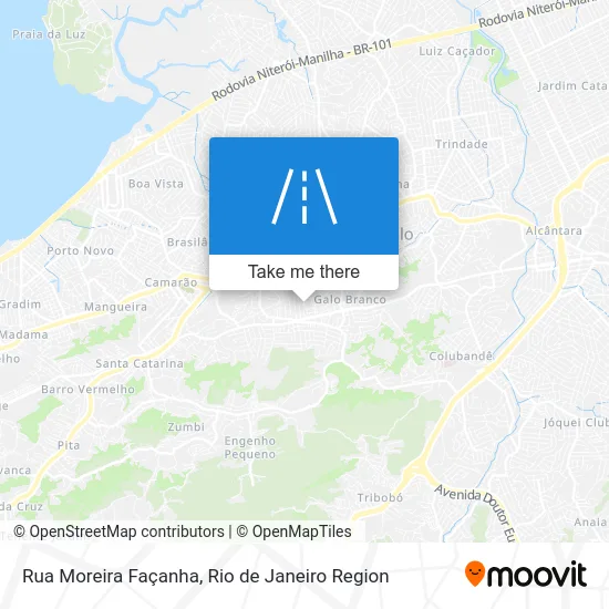 Rua Moreira Façanha map