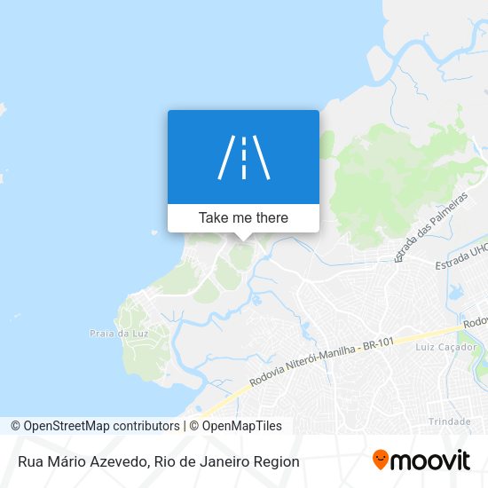 Rua Mário Azevedo map