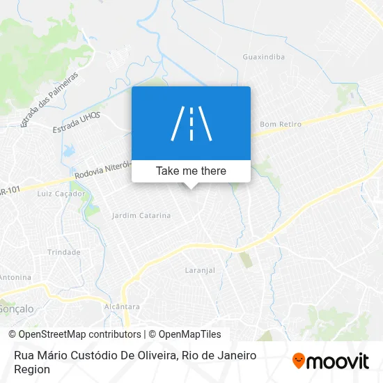 Rua Mário Custódio De Oliveira map