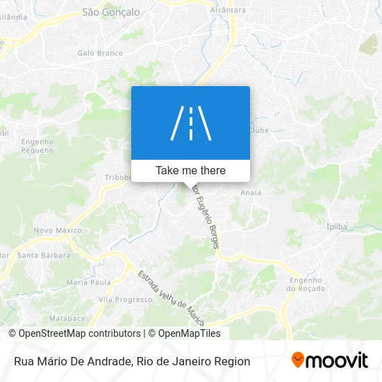 Rua Mário De Andrade map