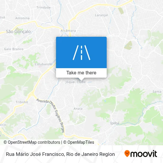 Rua Mário José Francisco map