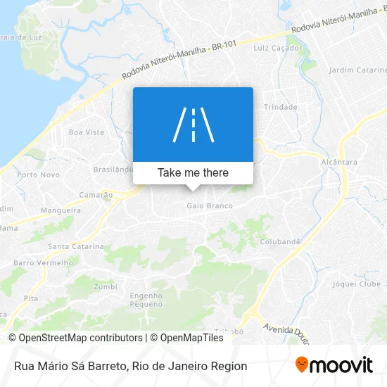 Rua Mário Sá Barreto map