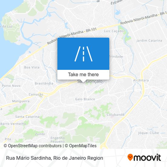 Rua Mário Sardinha map