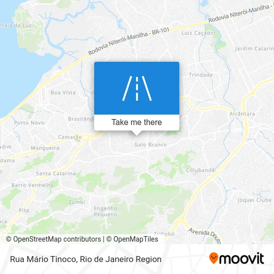 Rua Mário Tinoco map