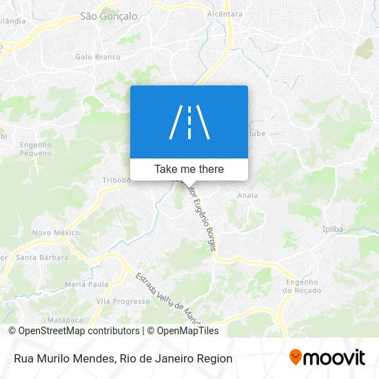 Rua Murilo Mendes map