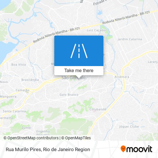 Rua Murilo Pires map