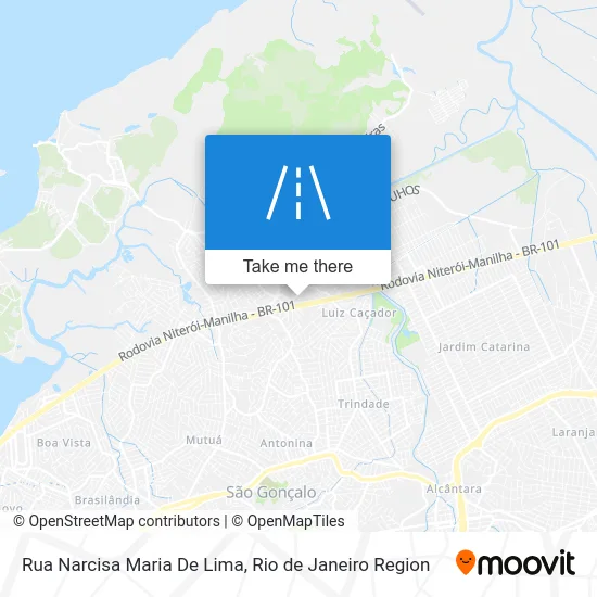 Rua Narcisa Maria De Lima map