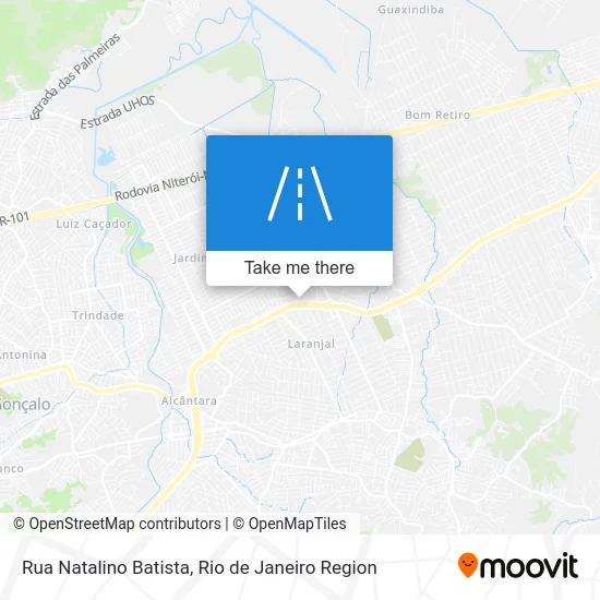 Rua Natalino Batista map