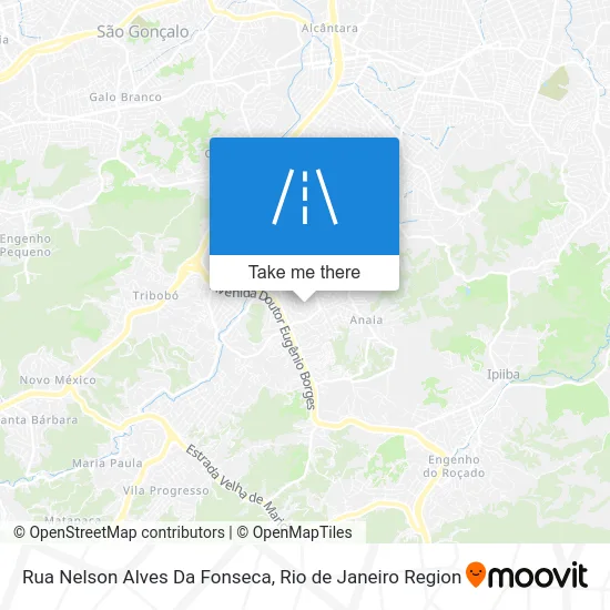 Rua Nelson Alves Da Fonseca map