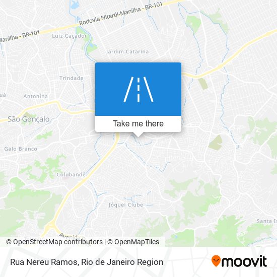 Mapa Rua Nereu Ramos