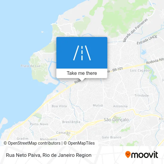 Rua Neto Paiva map