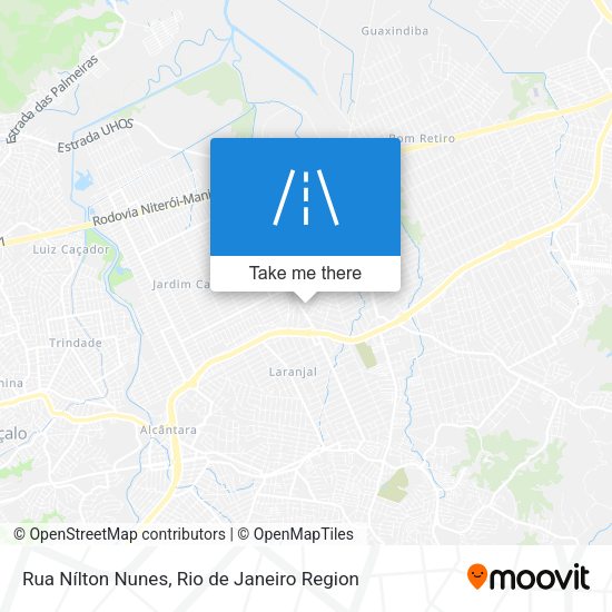 Rua Nílton Nunes map