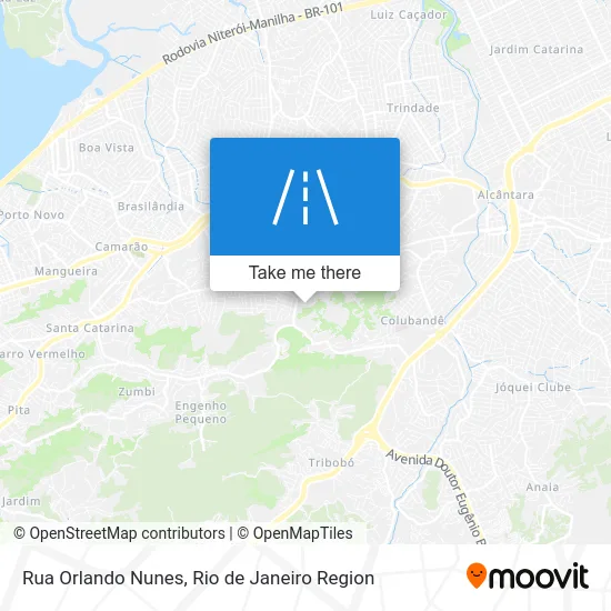 Rua Orlando Nunes map