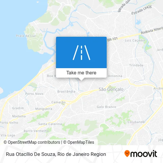 Rua Otacílio De Souza map