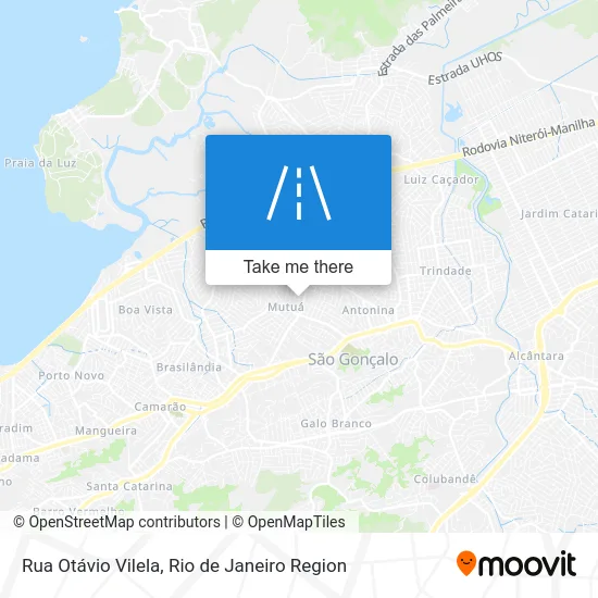 Rua Otávio Vilela map