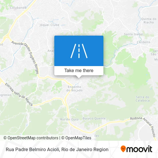 Rua Padre Belmiro Acioli map