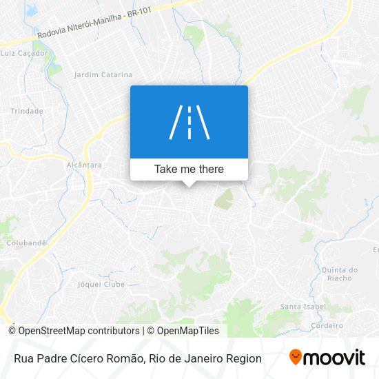 Rua Padre Cícero Romão map