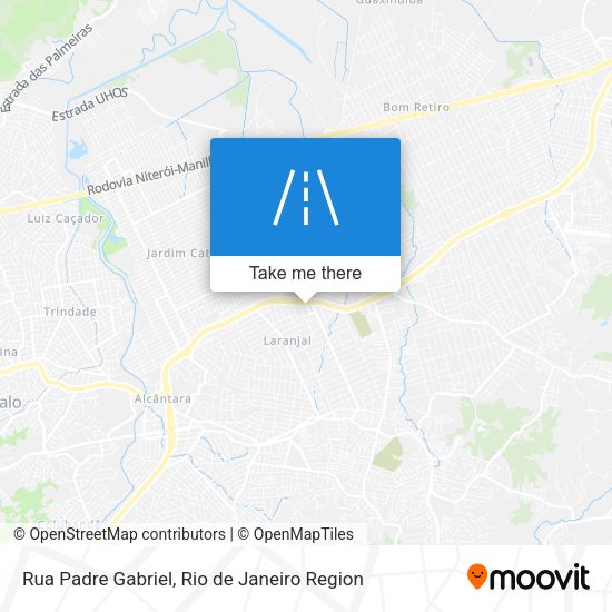 Rua Padre Gabriel map