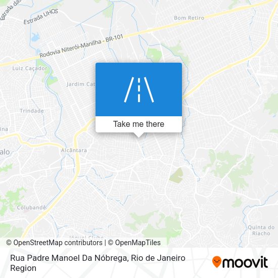 Rua Padre Manoel Da Nóbrega map