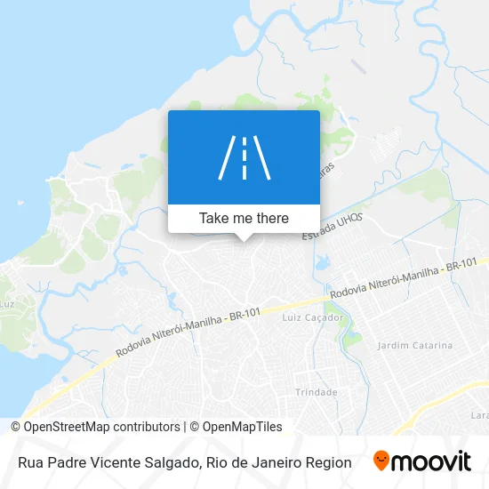 Rua Padre Vicente Salgado map