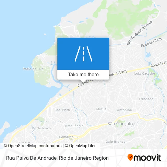 Rua Paiva De Andrade map