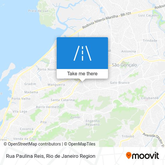 Rua Paulina Reis map
