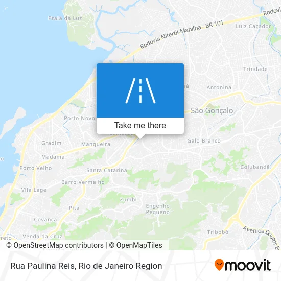Rua Paulina Reis map