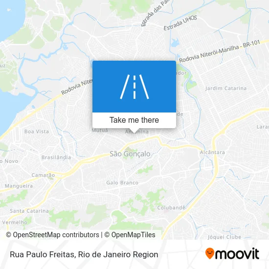 Rua Paulo Freitas map
