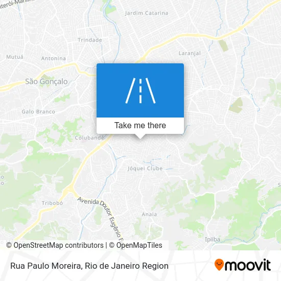 Rua Paulo Moreira map