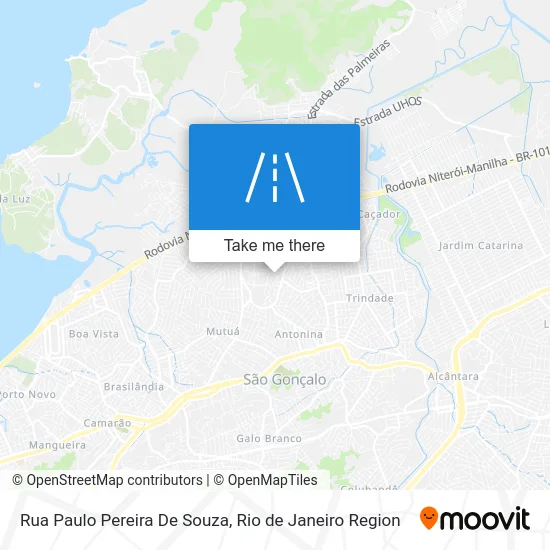 Rua Paulo Pereira De Souza map