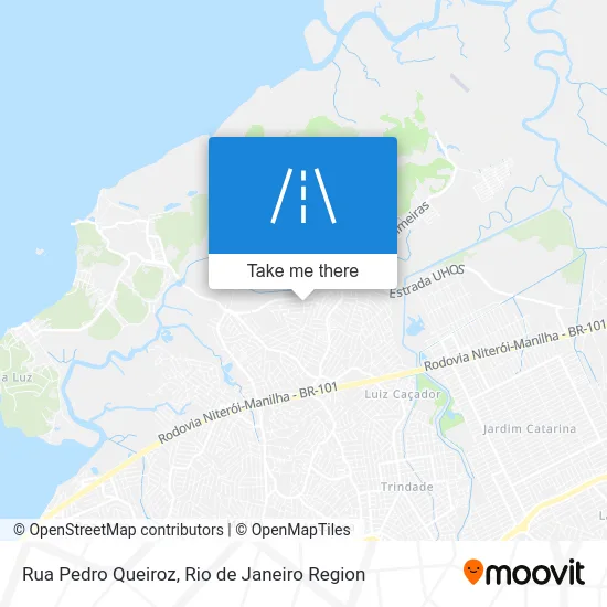 Rua Pedro Queiroz map