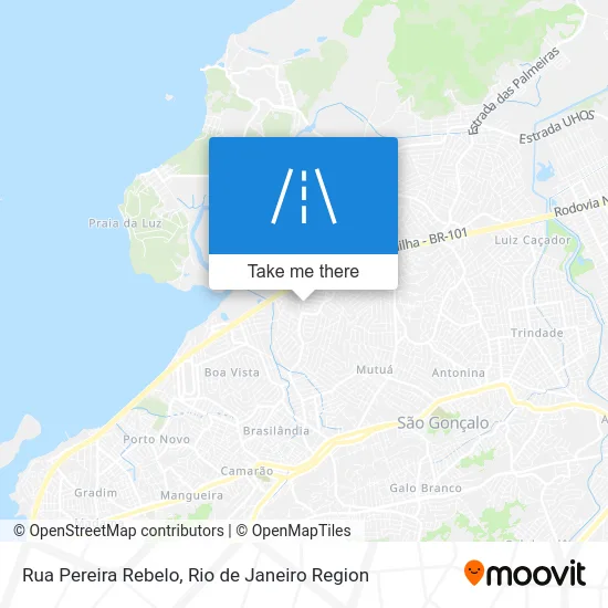 Rua Pereira Rebelo map