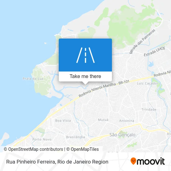 Rua Pinheiro Ferreira map