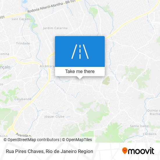 Rua Pires Chaves map